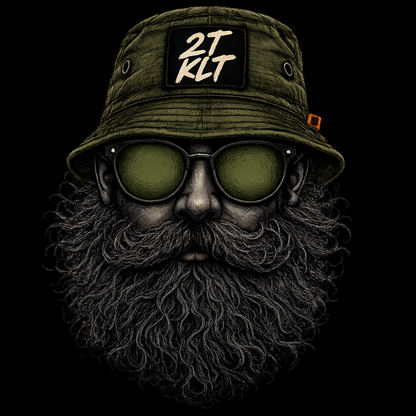 T-Shirt. Zweitakt Nomaden – Der Angler.