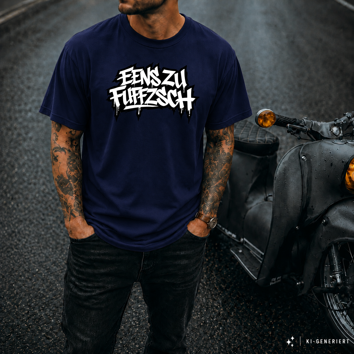 T-Shirt. Eenszufuffzsch.