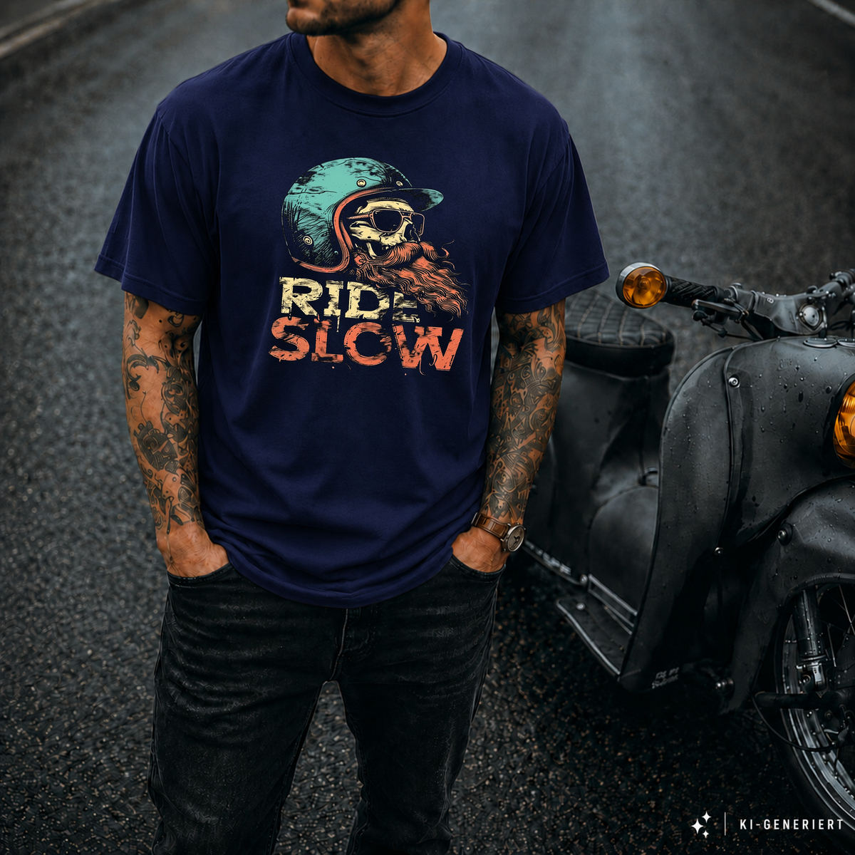 T-Shirt. Ride Slow.