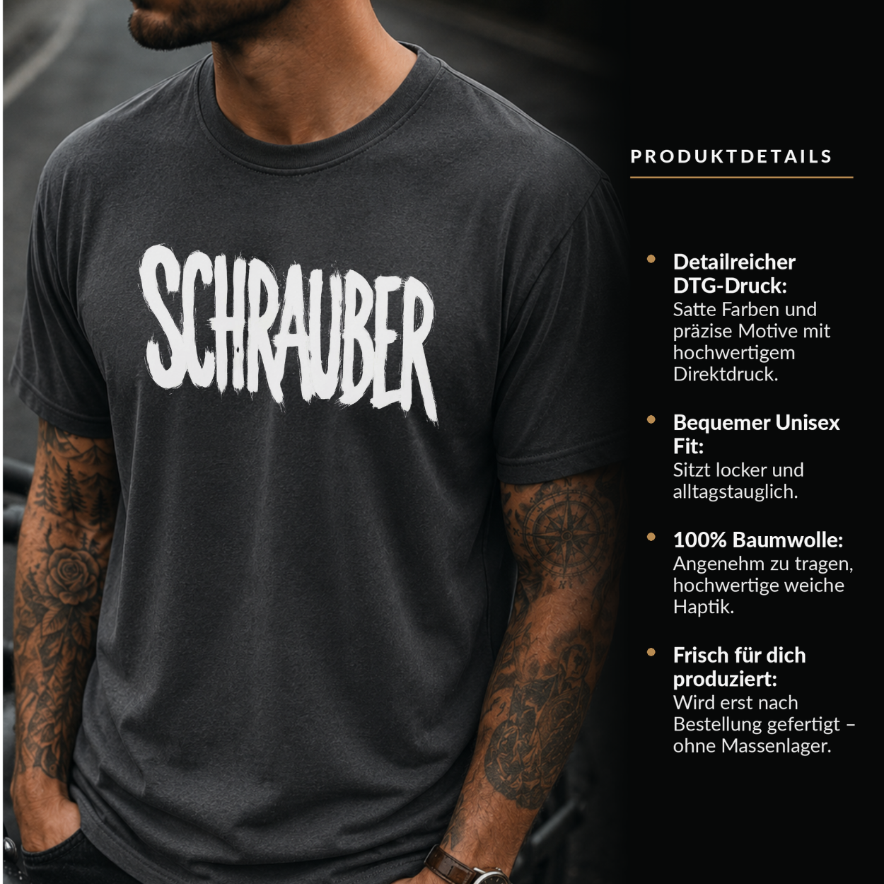 T-Shirt. Schrauber.