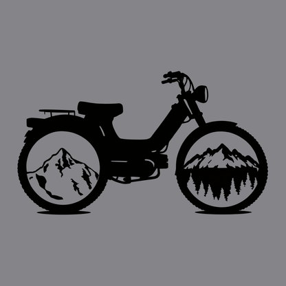 Mädels T-Shirt. Freiheit auf zwei Rädern.