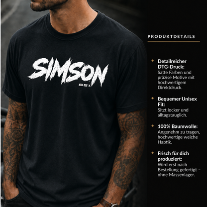 T-Shirt. Simson S51.