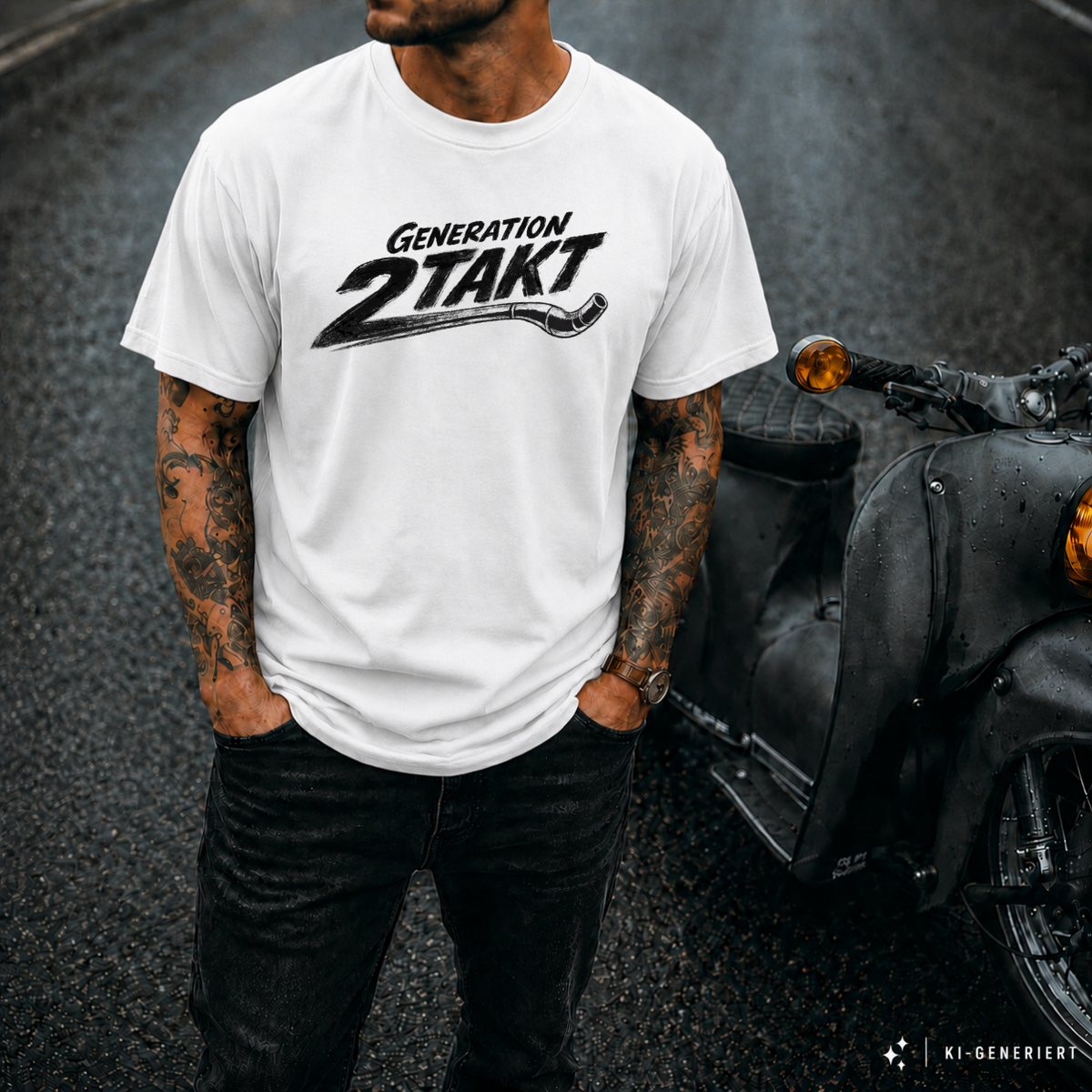 T-Shirt. Generation 2-Takt.