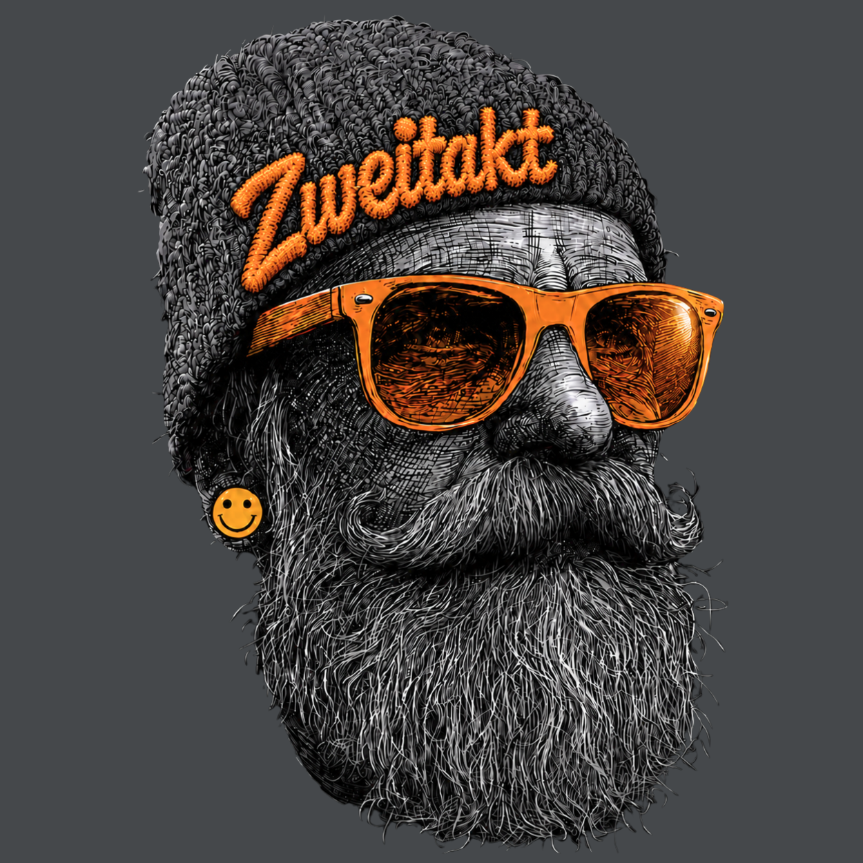 T-Shirt. Zweitakt Schrauber.