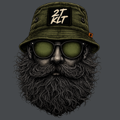 T-Shirt. Zweitakt Nomaden – Der Angler.