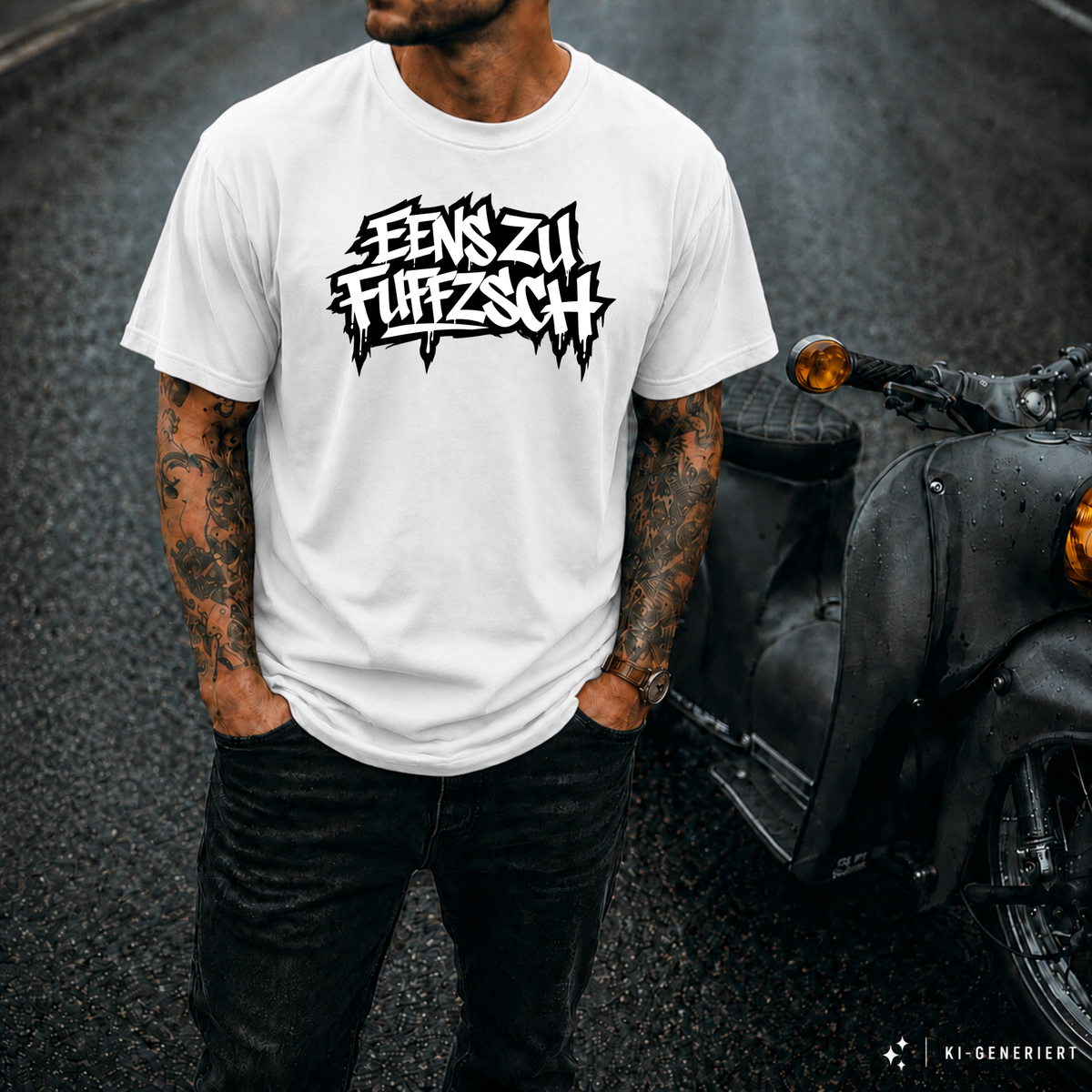 T-Shirt. Eenszufuffzsch.