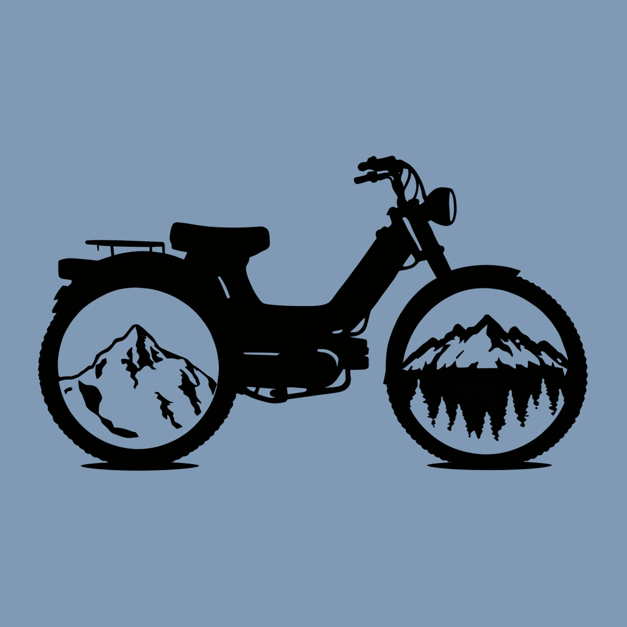 Mädels T-Shirt. Freiheit auf zwei Rädern.