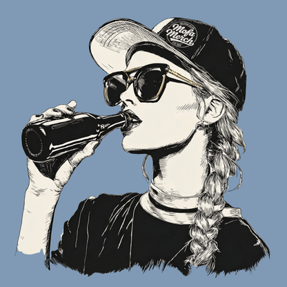 Mädels T-Shirt. Night Vibes.