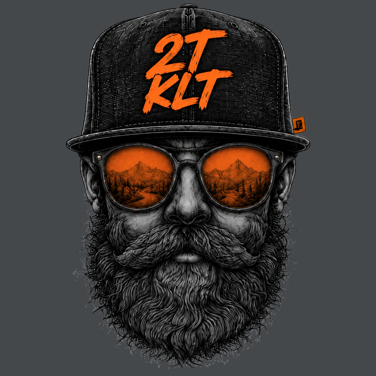 T-Shirt. Zweitakt Nomaden – Der Hipster.