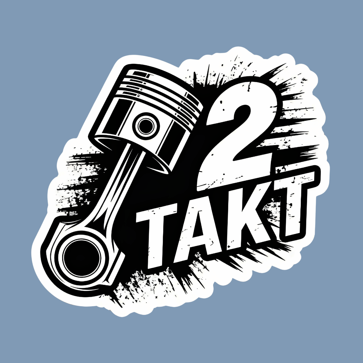 Mädels T-Shirt. 2-Takt.