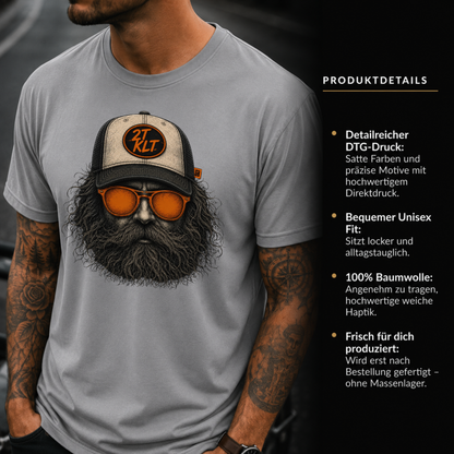 T-Shirt. Zweitakt Nomaden – Der Trucker.