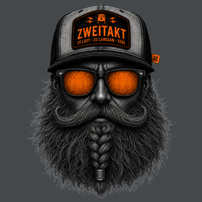 T-Shirt. Zweitakt Nomaden – Der Wikinger.