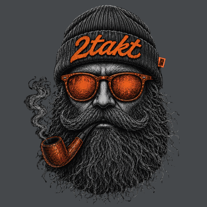T-Shirt. Zweitakt Nomaden – Der Seemann.