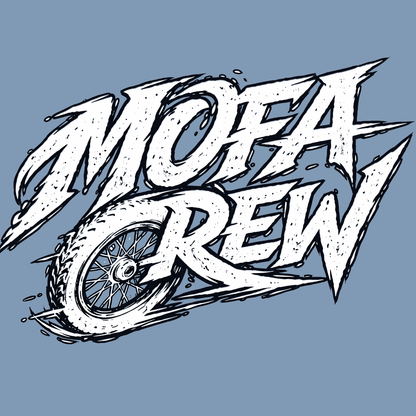 Mädels T-Shirt. Mofa Crew.