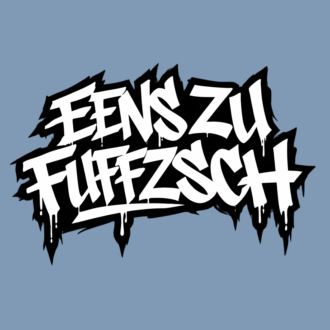 Mädels T-Shirt. Eenszufuffzsch.