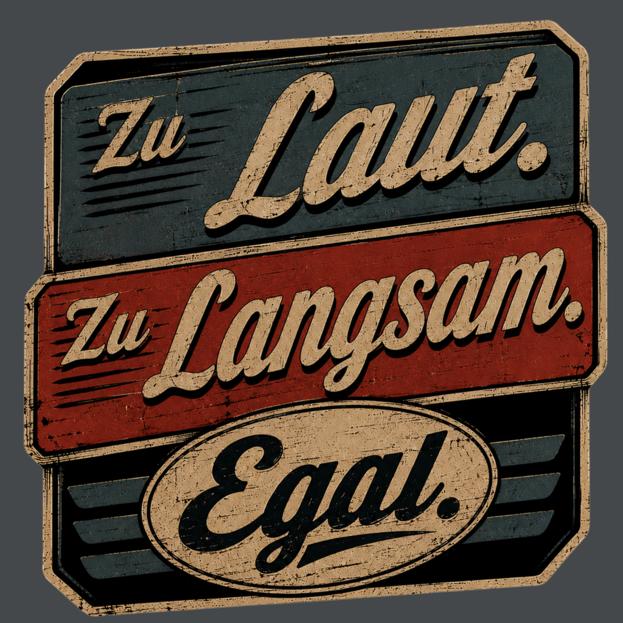 T-Shirt. Egal.