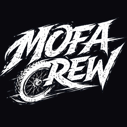 Mädels Hoodie Softstyle®. Mofa Crew.