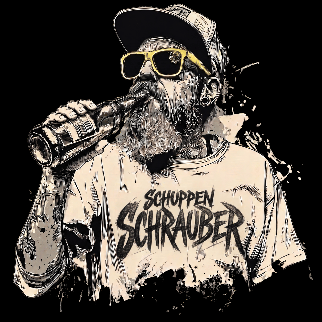 Hoodie Softstyle®. Schuppenschrauber.