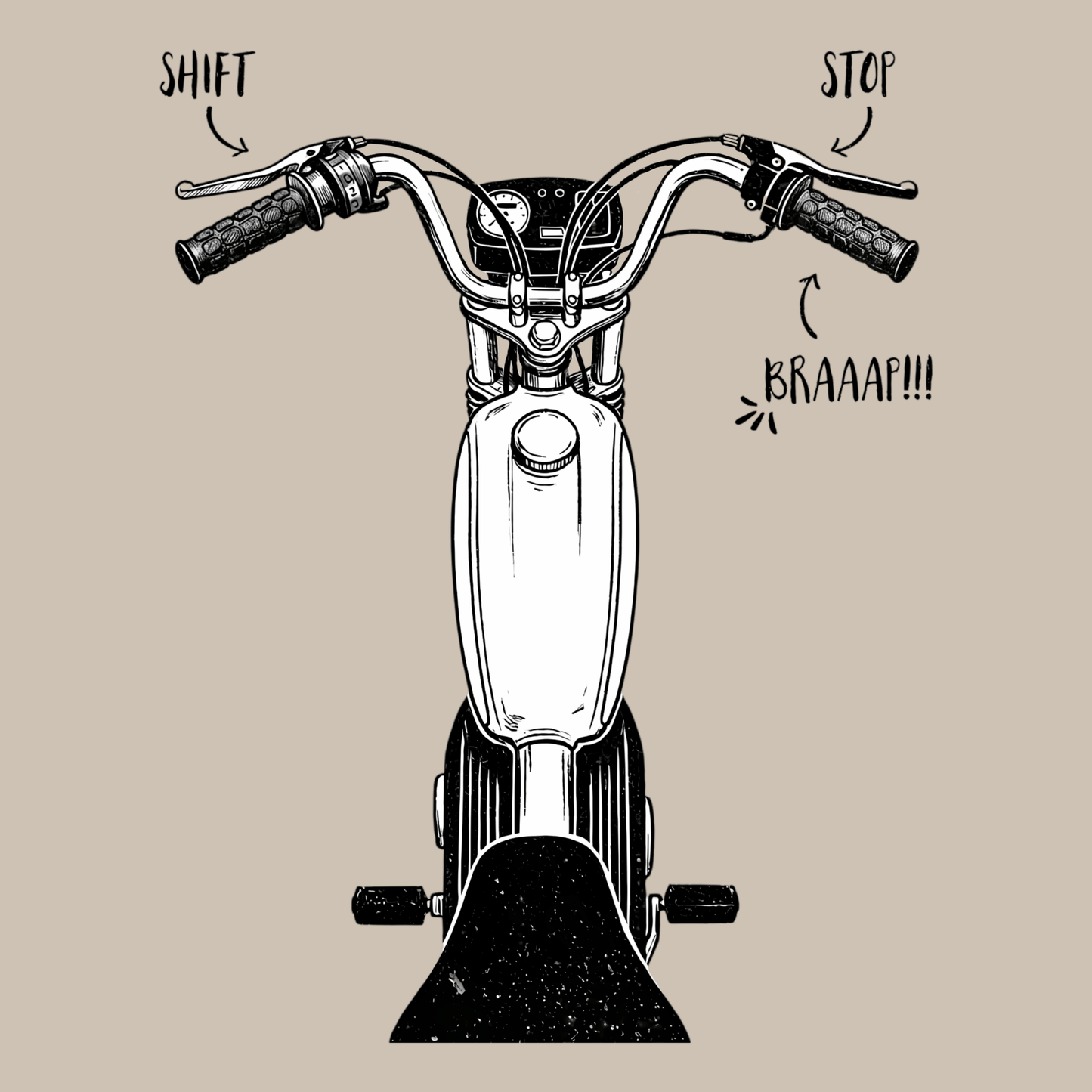 T-Shirt. Braaap!