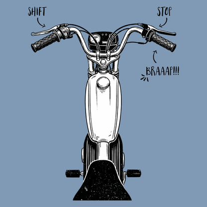Mädels T-Shirt. Braaap!