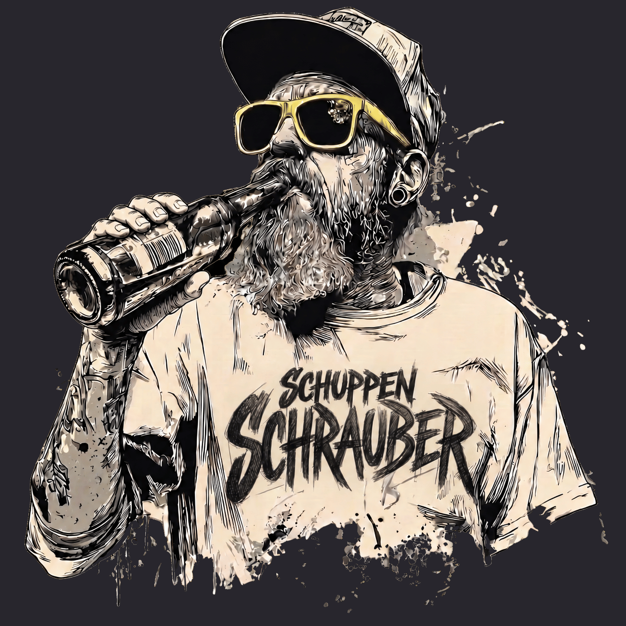 Hoodie Softstyle®. Schuppenschrauber.