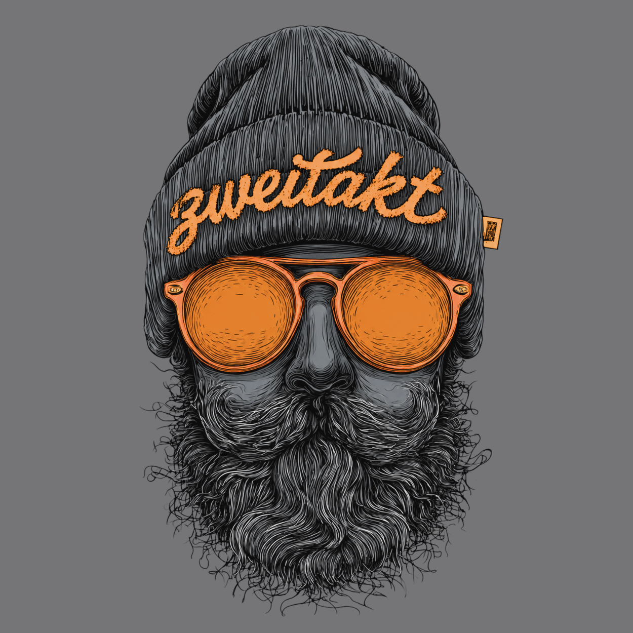 T-Shirt. Zweitakt Style.