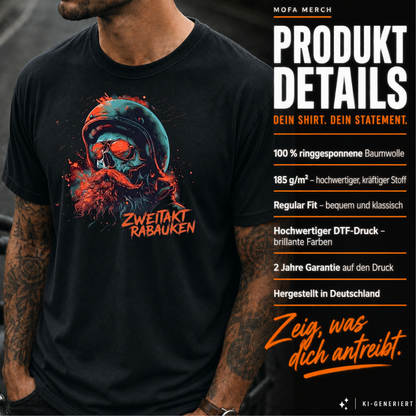 T-Shirt. Zweitakt Rabauken.