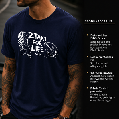 T-Shirt. 2 Takt for Life.