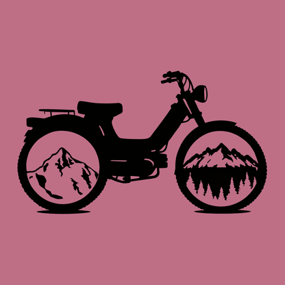 Mädels T-Shirt. Freiheit auf zwei Rädern.