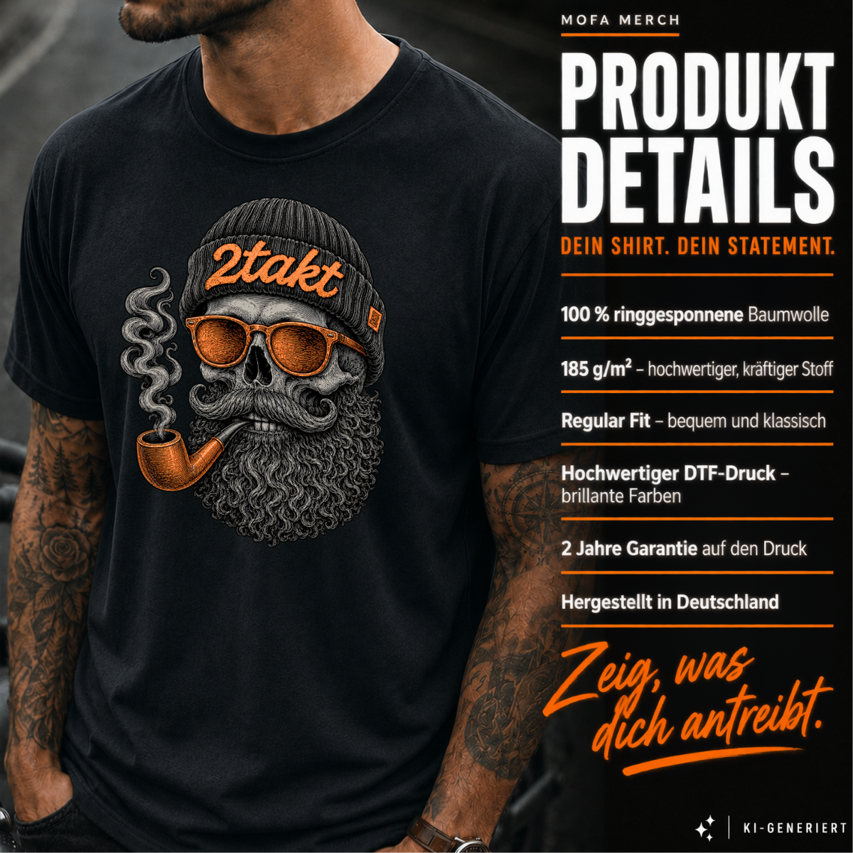 T-Shirt. 2Takt Lifestyle.