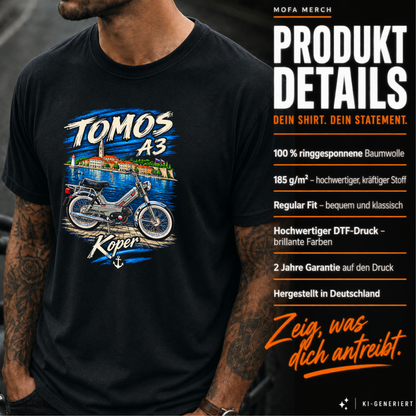 T-Shirt. Tomos A3.