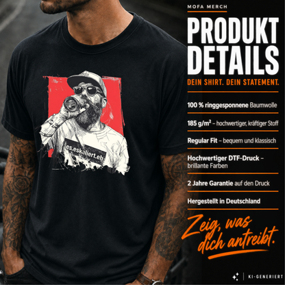 T-Shirt. Generation Zweitakt - Es eskaliert eh.
