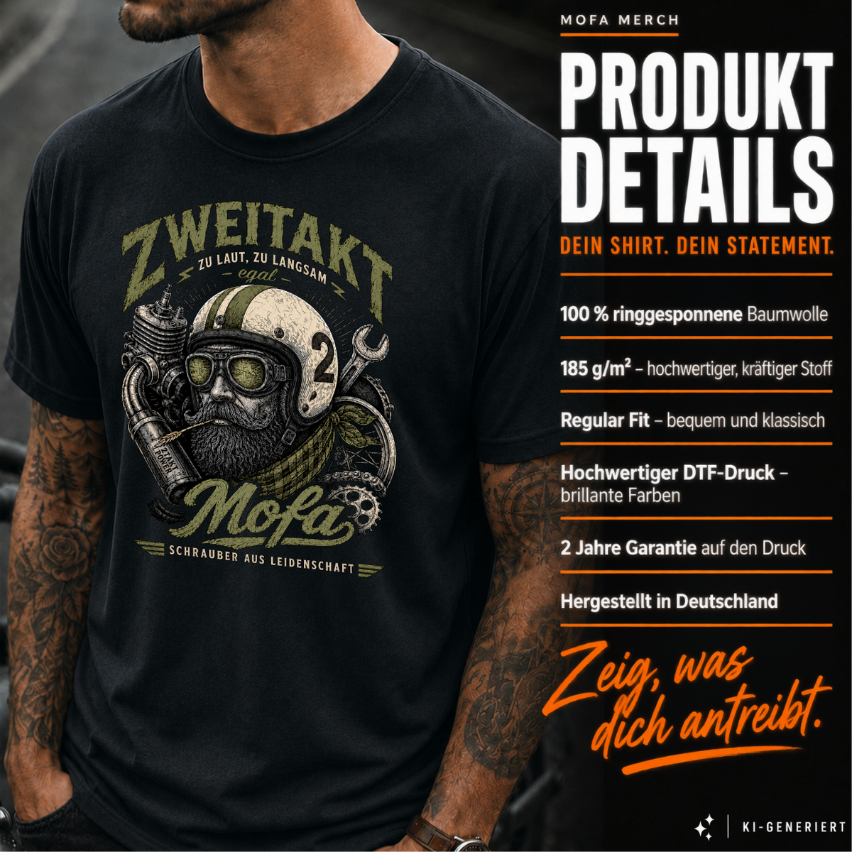 T-Shirt. Schrauber aus Leidenschaft.