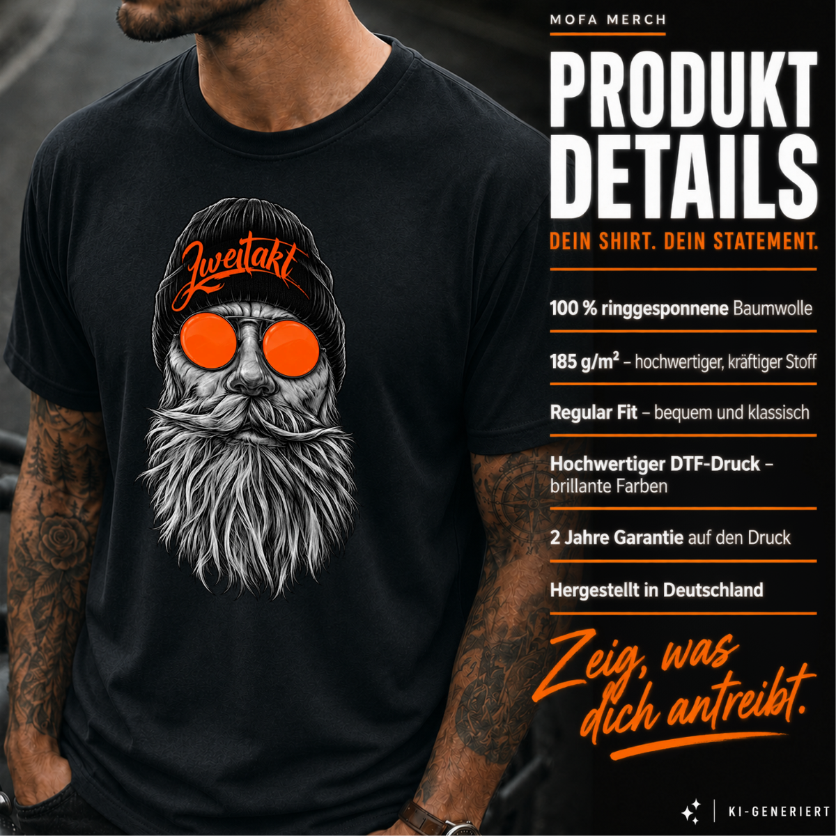 T-Shirt. Hipster Schrauber.