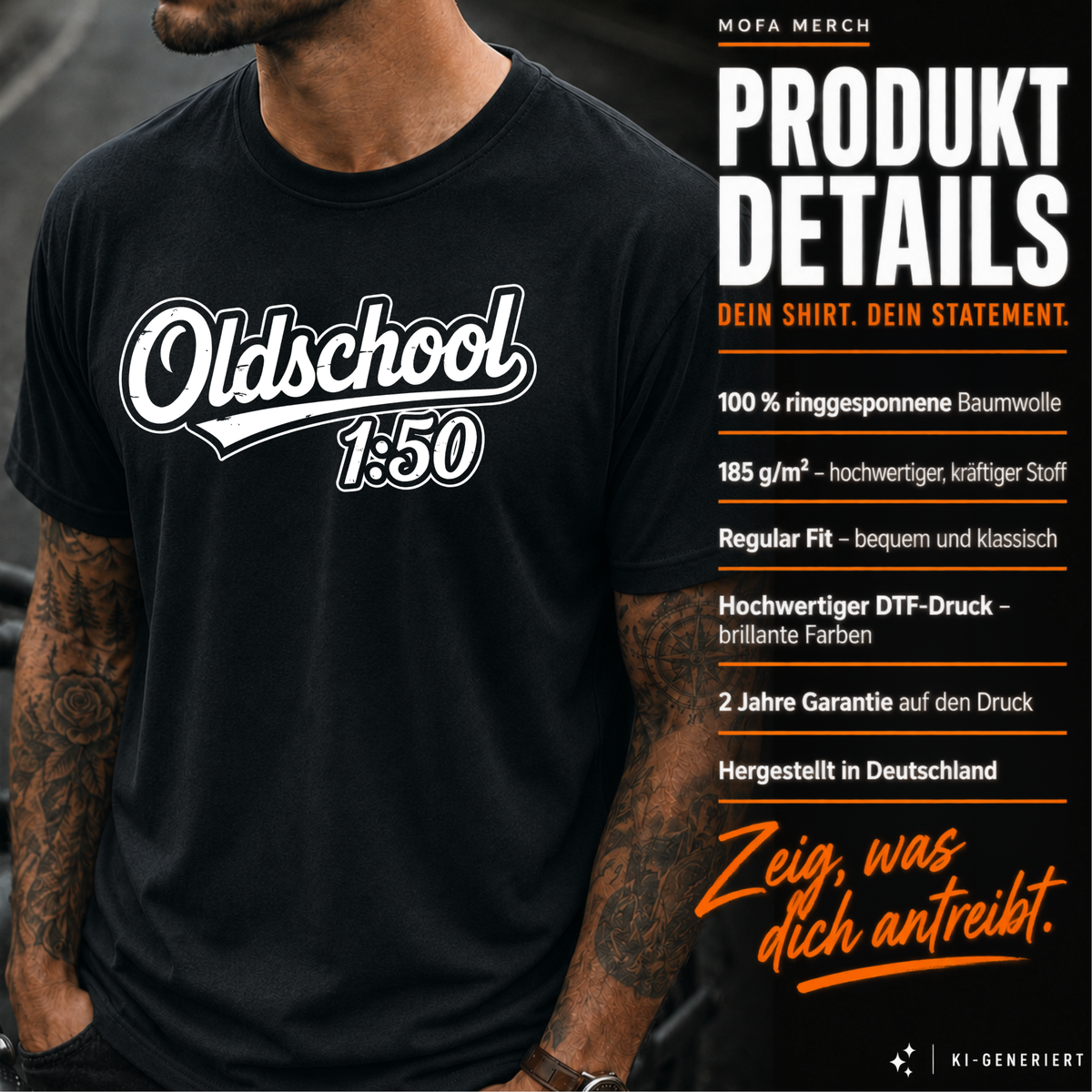 T-Shirt. Oldschool.