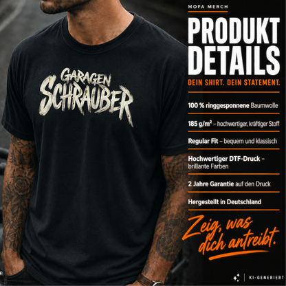 T-Shirt. Garagen Schrauber.