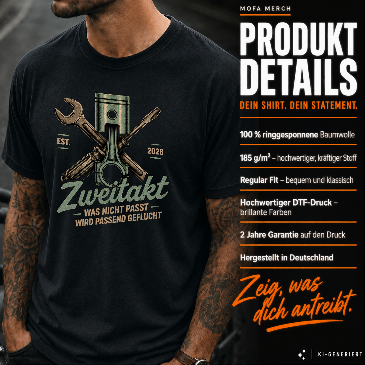 T-Shirt. Was nicht passt...