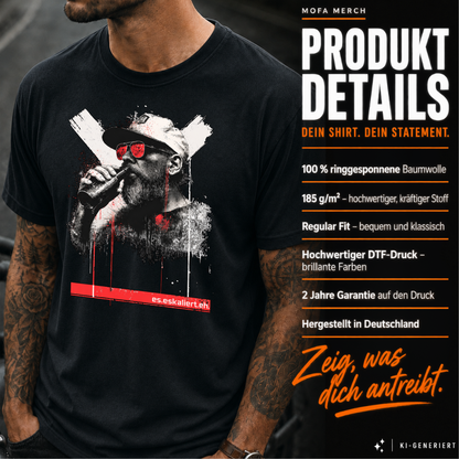 T-Shirt. Generation Zweitakt - Feierabendbier.