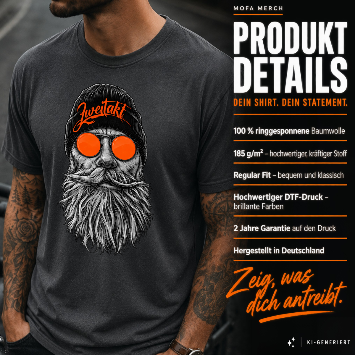 T-Shirt. Hipster Schrauber.