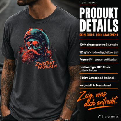 T-Shirt. Zweitakt Rabauken.