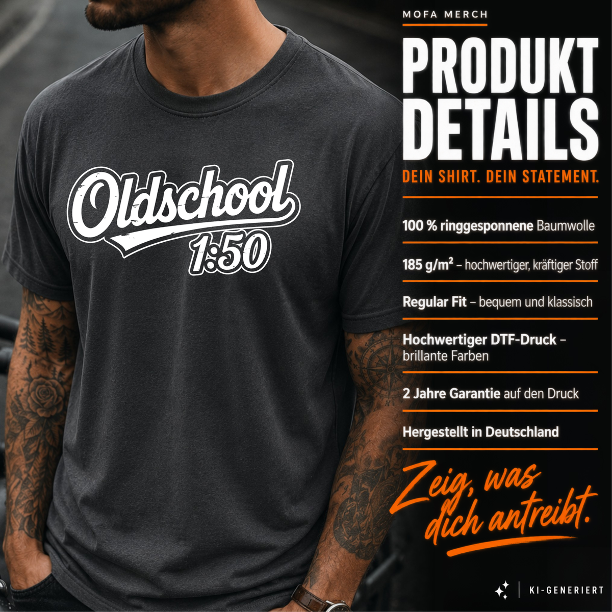 T-Shirt. Oldschool.