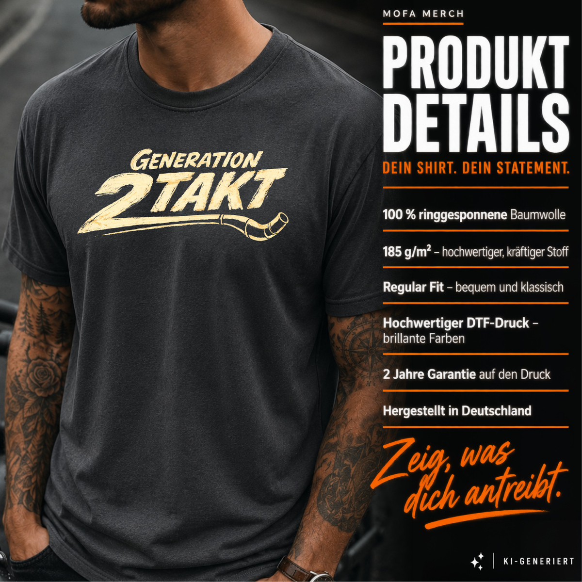T-Shirt. Generation 2-Takt.