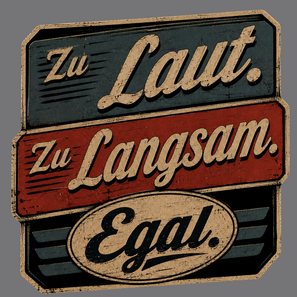 T-Shirt. Egal.