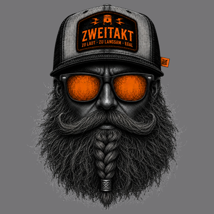 T-Shirt. Zweitakt Nomaden – Der Wikinger.