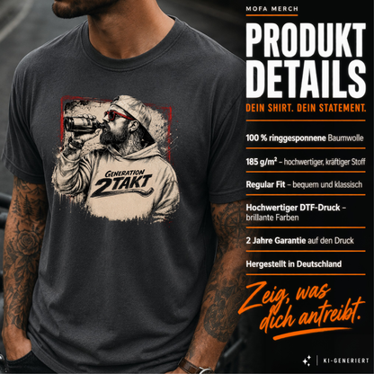 T-Shirt. Generation Zweitakt - Daydrinking.