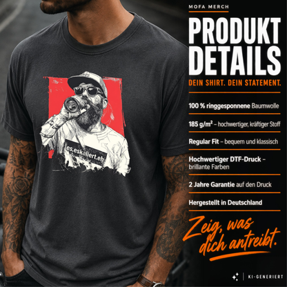 T-Shirt. Generation Zweitakt - Es eskaliert eh.