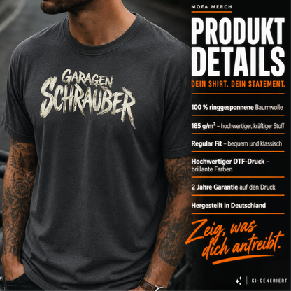 T-Shirt. Garagen Schrauber.