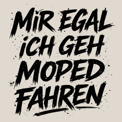 Mädels T-Shirt. Mir egal.