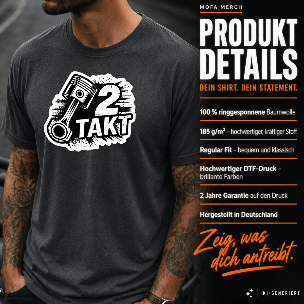 T-Shirt. 2-Takt.