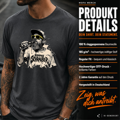 T-Shirt. Generation Zweitakt - Schuppenschrauber.